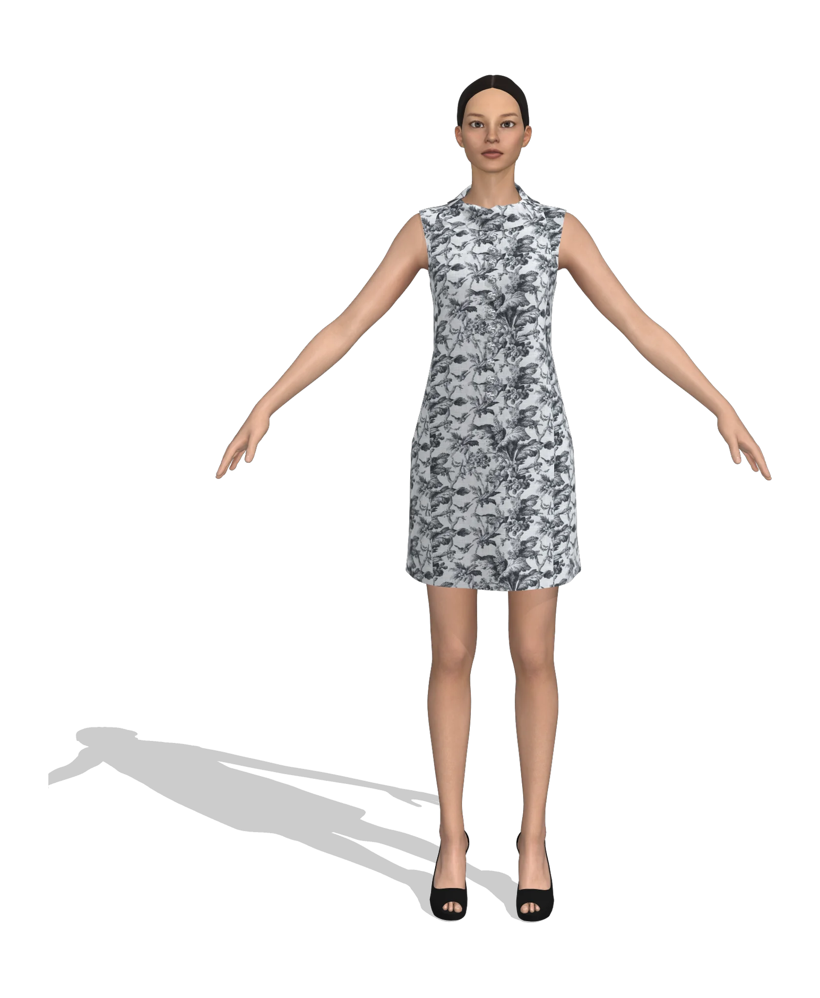 KDscion p182 sleeveless sheath dress